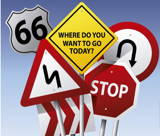 Free Vector Free vector road signs background