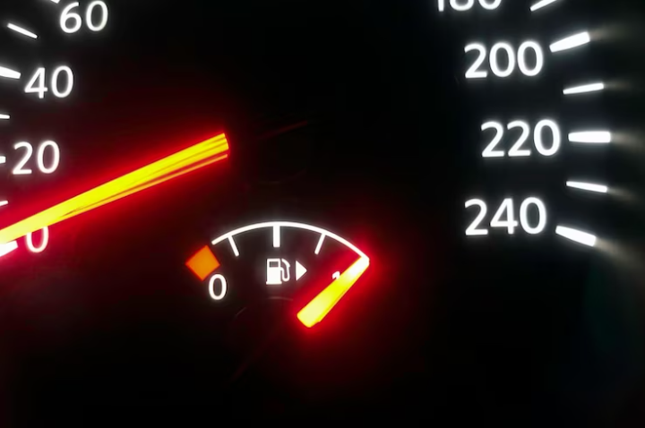 Premium Photo Photo fuel gauge full tank car fuel display